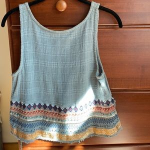 Ecote Beaded Tank Top